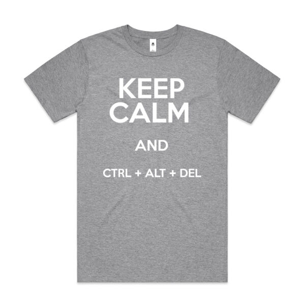 Calm - Mens Block T shirt Thumbnail