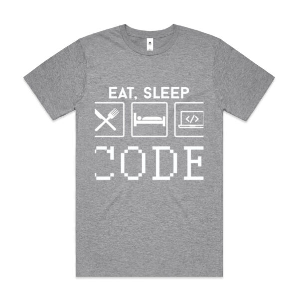 Code - Mens Block T shirt Thumbnail